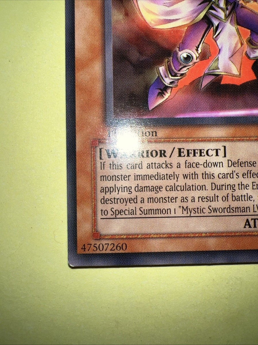 YuGiOh SOD-EN011 Mystic Swordsman LV2 Ultimate Rare 1st YuGiOh SOD-EN011 Mystic Swordsman LV2 Ultimate Rare 1st