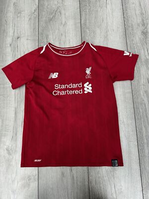 Liverpool FC 2018 2019 Home Shirt New Balance Kit Child 6-7