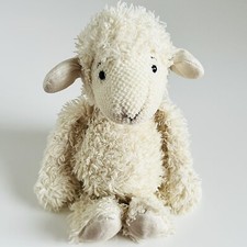 Vintage Jellycat Raggedy Lamb Plush Soft Toy Teddy Bear Retired Sheep Goat Farm