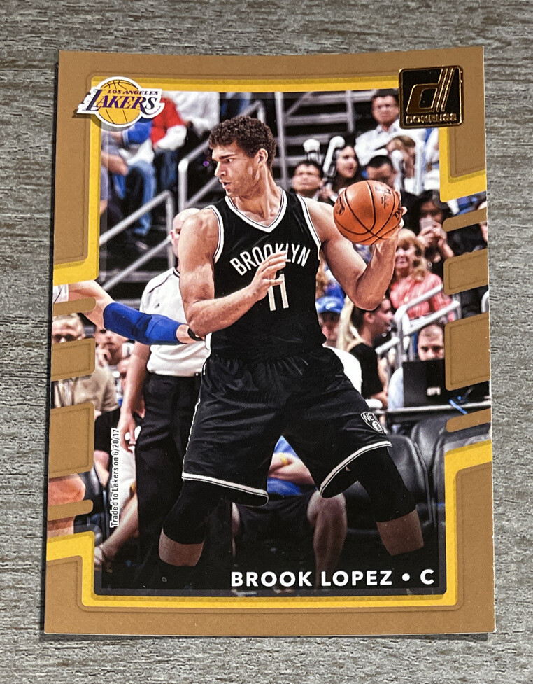 Brook Lopez 2017-18 Donruss Lakers #68  *G364*