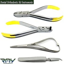 Orthodontic Distal End & Hard Wire Cutter TC Dental Reverse Action Tweezer