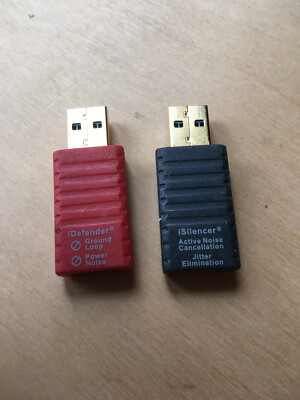 iFi iDefender + iFi iSilencer audio USB Filter