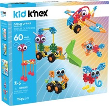 KID K’NEX – Oodles of Pals Building Set – 116 Pieces – Ages 3 and Up Preschoo...