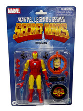 Marvel Legends     Secret Wars Iron Man 6  Figure     Retro Series     2024 MOC