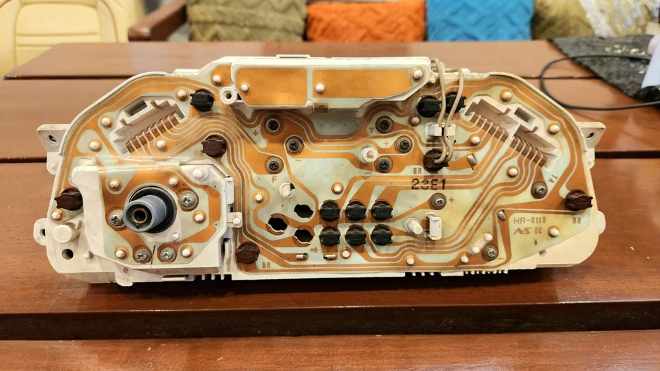 Cuadro de instrumentos Honda Civic Hatch JDM 1990-1991 velocímetro velocímetro EF Foto 4 de 4