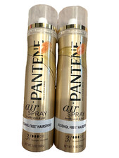 New Lot of 2- Pantene Pro-V Air Spray Level 3 Alcohol Free Hairspray 7 oz
