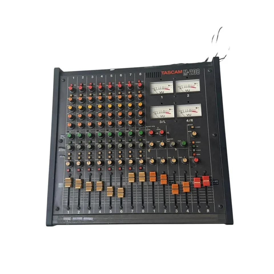 TASCAM M-208 Analog Mixer 8 channels Compact Studio recording Live sound Used - Image 2 of 4