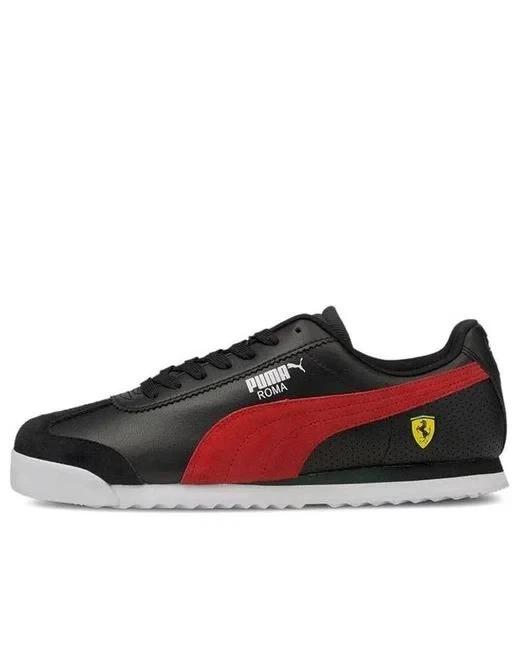 Authentic Puma Mens Ferrari Roma Motorsport Sneakers Shoes ~ Black
