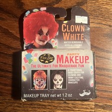 Vintage NOS 1986 Clown Makeup Kit Five Star Imagineering Halloween SEALED RARE