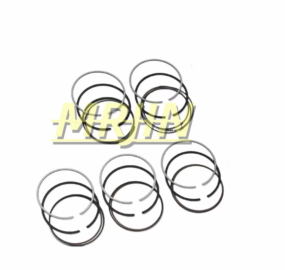 活塞环套装 STD 适用于沃尔沃 S40 S60 S80 C30 C70 XC90 2.4 2.5 L5 B5244S B5254T — 第 3/4 张图片