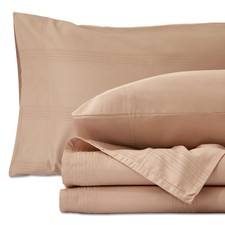Pure Cotton Sheets - 4 Piece Queen Set, Soft  Breathable Queen Size Bed Set,...