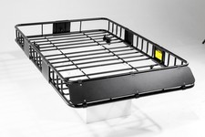 64"x39" Roof Rack Basket with Net, 250LBS Capacity Universal Cargo Carrier