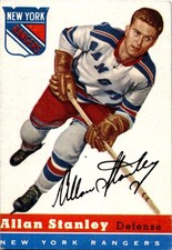 1954-55 Topps - Allan Stanley #41
