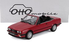 Otto-Mobile 1/18 BMW 3-Series 325i (E30) Cabriolet Open 1986 Red OT1194