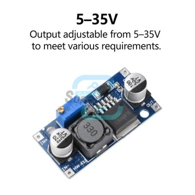 XL6009 DC-DC Adjustable Step-up Boost Power Converter Module Replace LM2577