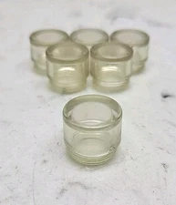 6 Pack Small Pilot Light Switch Clear Lens Cover *New See Pictures For Details 