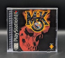 Mortal Kombat 3 MK3 PlayStation 1 PS1 Jewel Case Variant RARE!!