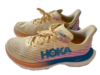 Hoka One Mach 5 Mesh Athletic Lace Up Activewear Shoes Sneakers Footwear Women