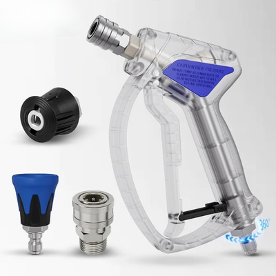 #ad Transparent High Pressure Water Gun 1 4‘ self locking For Karcher Lavor $145.26