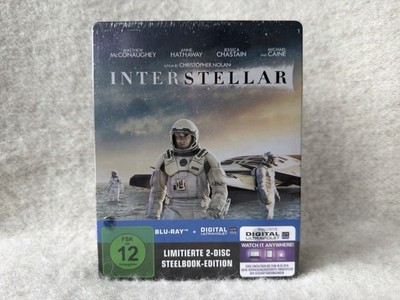 Interstellar 2014 Blu-ray Steelbook Erstauflage Amazon exklusiv