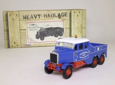 Corgi Heavy Haulage 1/50 Scale CC11102 Scammell Constructor Parker Bent - Boxed