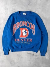 Denver Broncos Sweatshirt Retro Denver Broncos NFL Graphic Sweatshirt RM2285