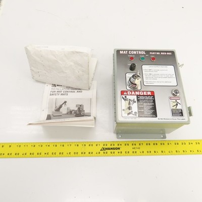 Rockford RKR-062 Safety Mat Control Box 120VAC W/ Manual & Drawing NEW