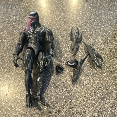 Marvel Venom Action Figure Black with Alternate Head & Accessories