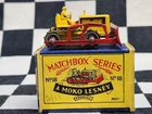 Matchbox Lesney Moko No18 Caterpillar Bulldozer Red Yello Original Box FREE POST