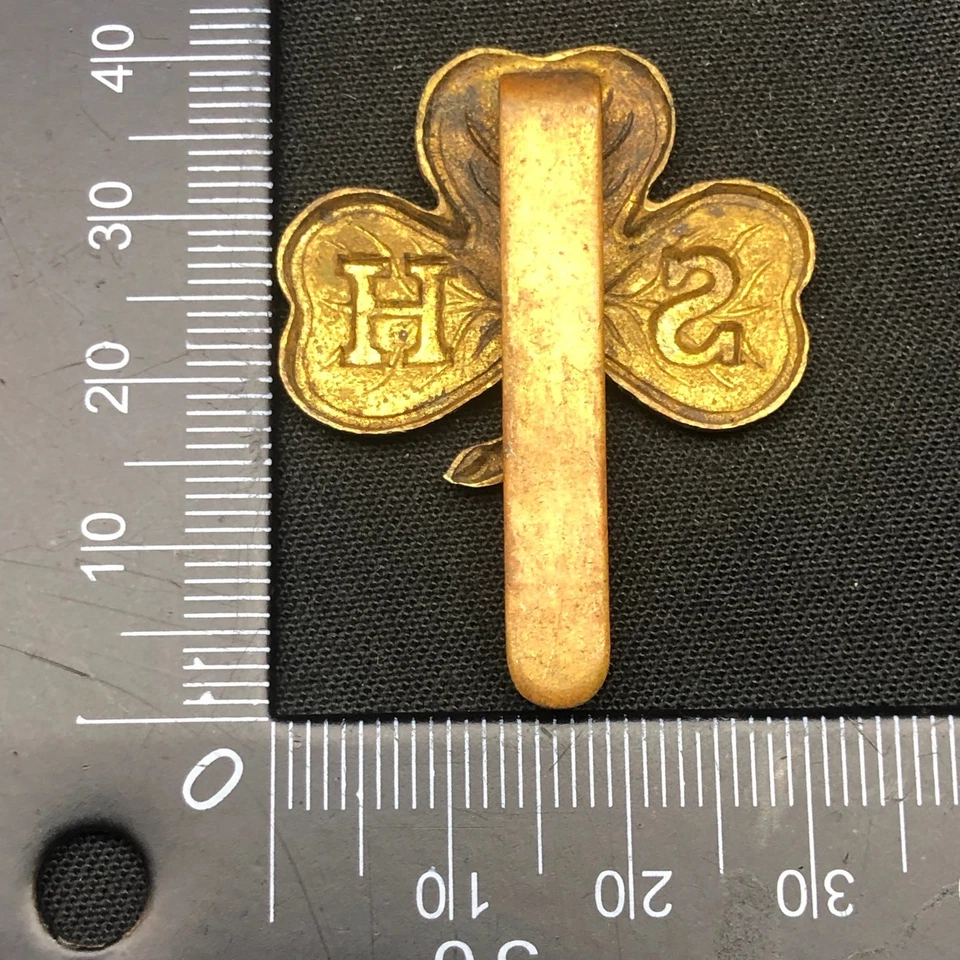 Original WW2 British Army Cap Badge - South Irish Horse - Image 4 of 4