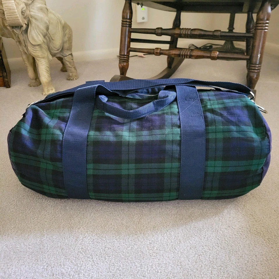 Bolso de Lona Tommy Hilfiger Grande Logo a Cuadros Foto 2 de 4