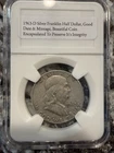 1963-D 50C Franklin Half Dollar, Nice Coin, Good Date, Encapsulated