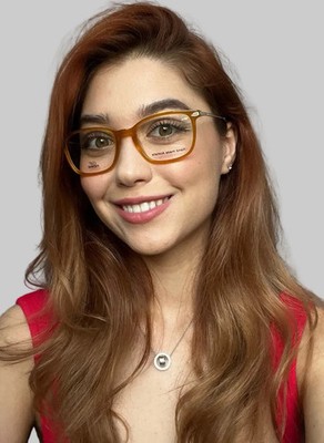 Gianfranco Ferre GFF54W46 004 Women's Yellow 51mm Eyeglasses Frame 51-20-140