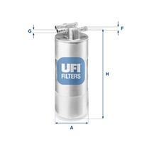 Kraftstofffilter UFI 31.953.00 Filtereinsatz FüR 4F5 4FH 4F2 Audi A6 C6 Avant