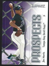 2000 Fleer Impact #17 Jim Morris PROSP (Disney movie