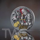 Knights Templar Secret Societies $2 Silver Coin 2 oz Samoa 2026