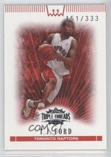 2007-08 Topps Triple Threads 151/333 TJ Ford #81 0c2