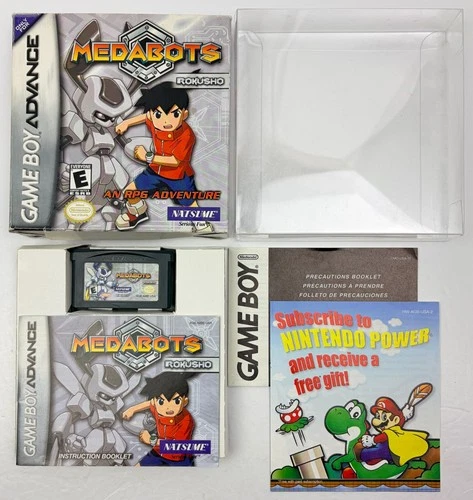 Medabots: Rokusho Version (Nintendo Game Boy Advance, 2002) GBA CIB