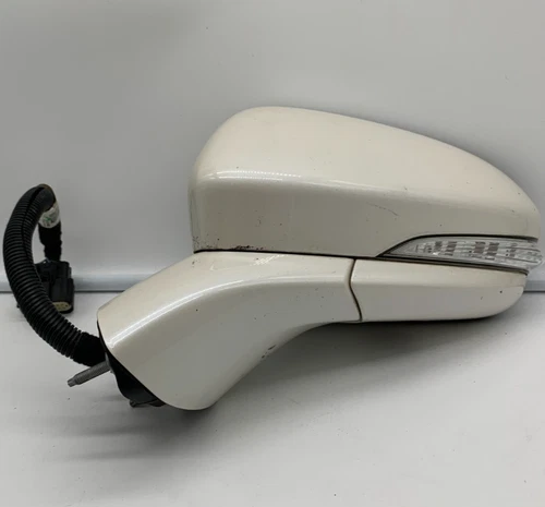 2019-2020 Ford Fusion Driver Side View Power Door Mirror White BSA OEM C01B55071
