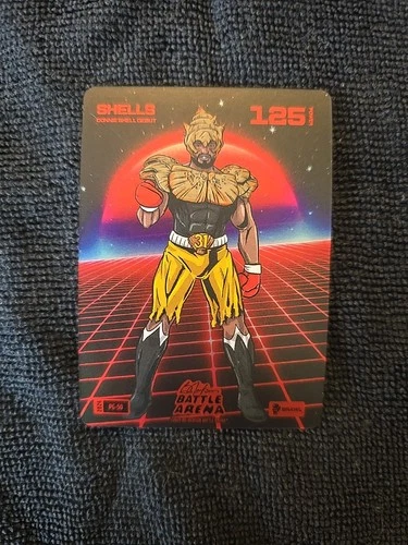 2026 Bo Jackson Battle Arena Shells Donnie Shell Power Glove Foil #PG-50 SP