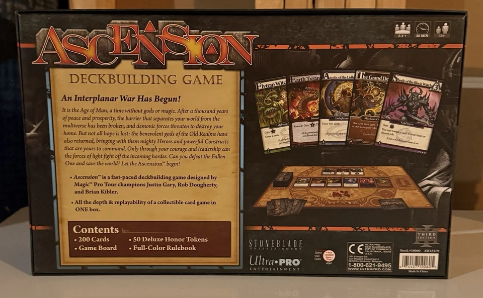 Stoneblade Card Game Ascension (3rd Ed) Box Brand NEW SEALED Magic DECKBUILDING - Image 2 of 4