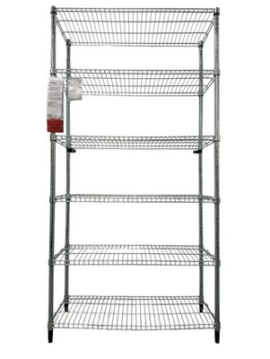 New IKEA OMAR Galvanized Shelving Unit (36 ¼x14 ⅛x71 ¼ 