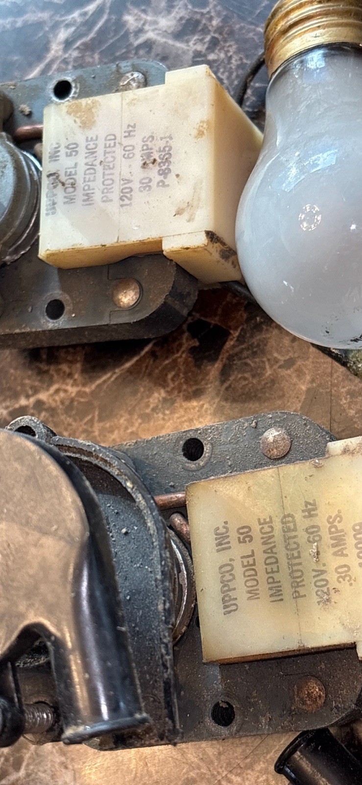 Lot Of *PARTS ONLY* For Vtg 1970s Creators Inc. Mineral Oil RAIN LAMP Light