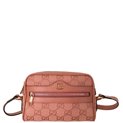 Gucci Ophidia Mini Bag Canvas Pink / neuwertig