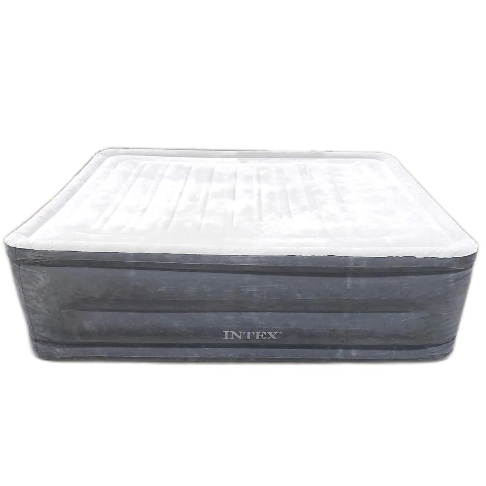 Intex Queen Comfort-Plüsch Luftbett Fiber-Tech RP aufgeblasene Größe: 152 cm x - Bild 3 von 4