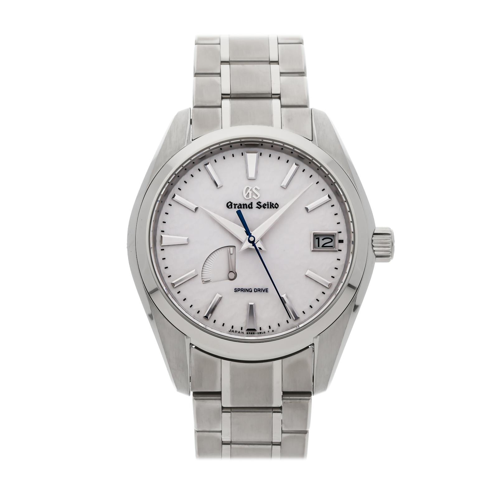 Grand Seiko Heritage Collection Spring Drive Titanium Auto Watch 41mm SBGA211