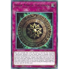 MZMU-EN057 Dark Magic Talisman : Rare Card : 1st Edition