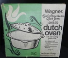 Wagner Cast Iron Dutch Oven #1268 5Qt. with lid and handle pre-owned