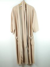 Vintage Christian Dior Monsieur Mens Robe Tan Embroidered Logo Lounge One Size