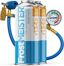 2In1 – Set Di Ricarica per Climatizzatori Auto 2×400 Ml Con Tubo Manometro – App